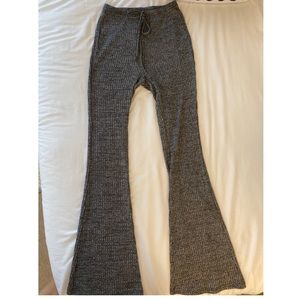 High rise flared pants